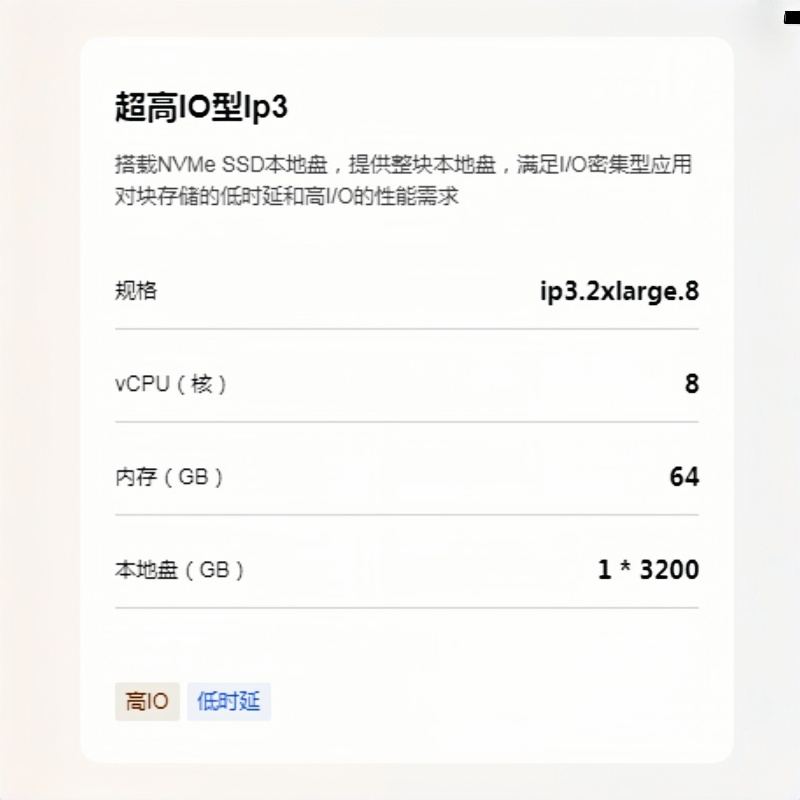 超高IO型Ip3